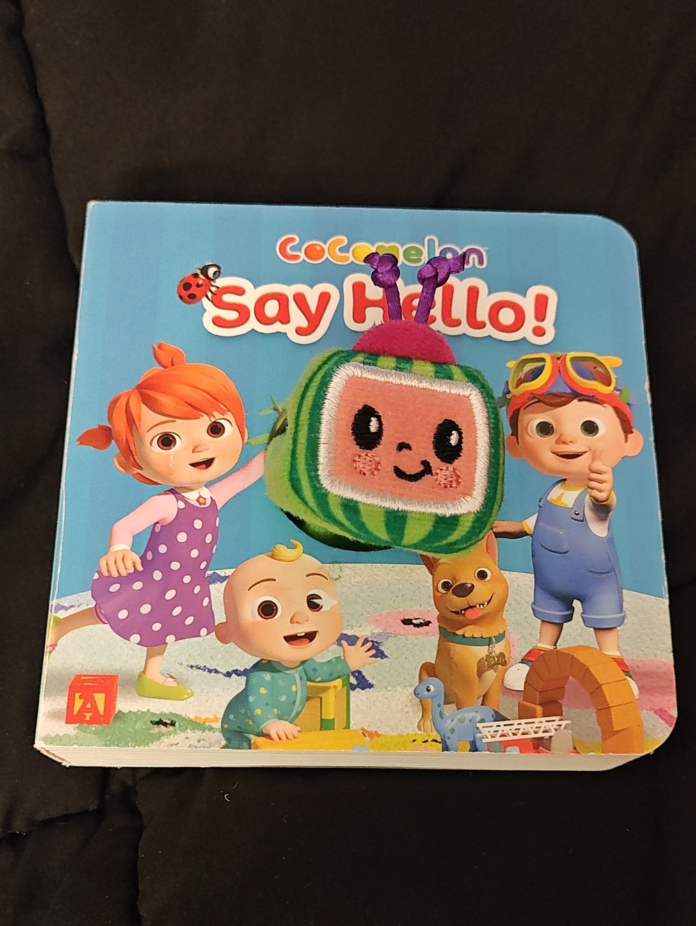 Say Hello! Cocomelon Finger Puppet Board Book